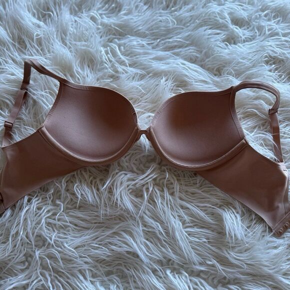 Skims Ultimate Teardrop Push Up Bra Clay 32DD - Picture 8 of 12